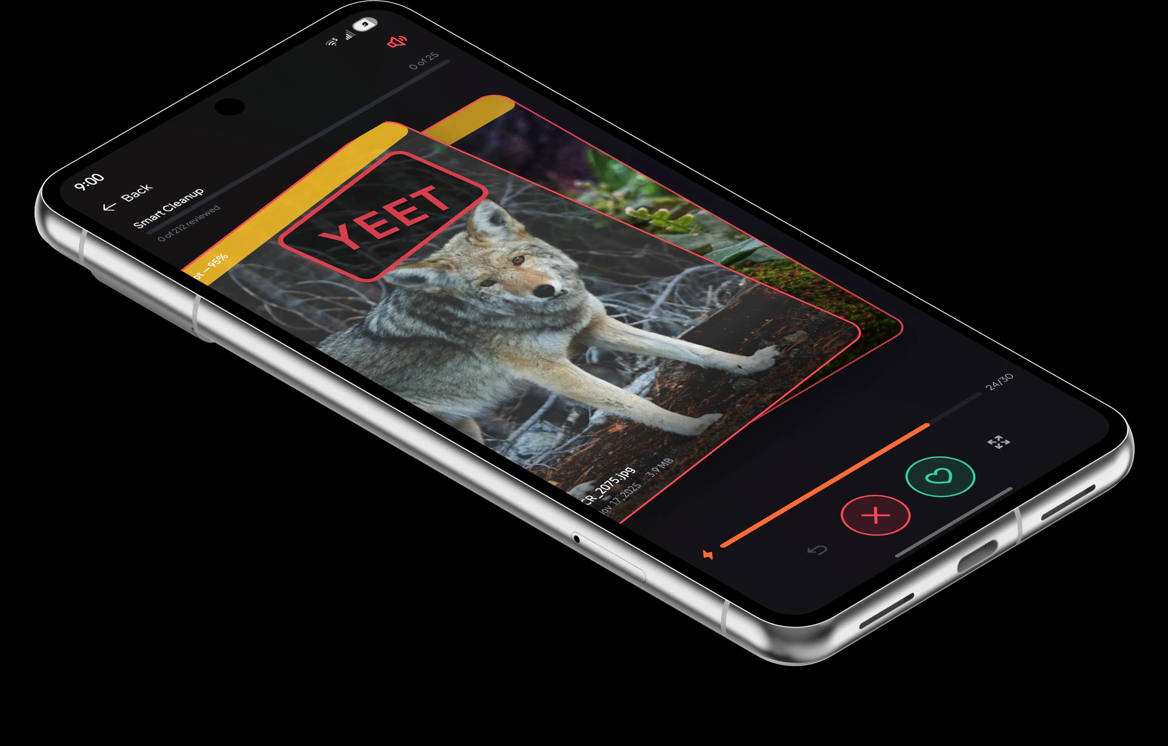 Swipe to yeet photos you don't need